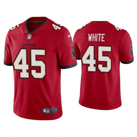 Youth Tampa Bay Buccaneers #45 Devin White New Red Vapor Untouchable Limited Stitched Jersey