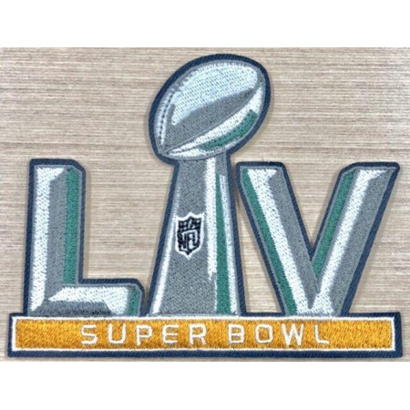 2021 Super Bowl LV Embroidered Logo