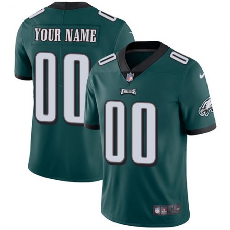 Youth Philadelphia Eagles ACTIVE PLAYER Custom Green Vapor Untouchable Limited Stitched NFL Jersey