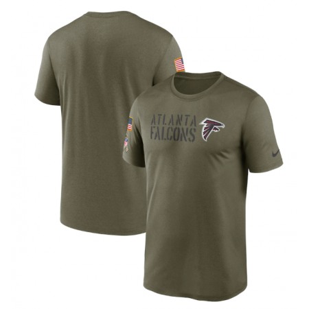 Men's Atlanta Falcons Olive 2022 Salute to Service Legend Team T-Shirt