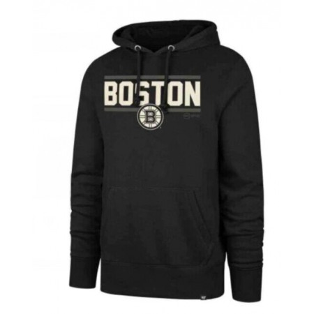 Men's Boston Bruins Black Pullover Hoodie