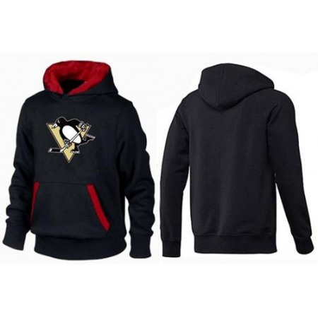 Pittsburgh Penguins Pullover Hoodie Black & Red