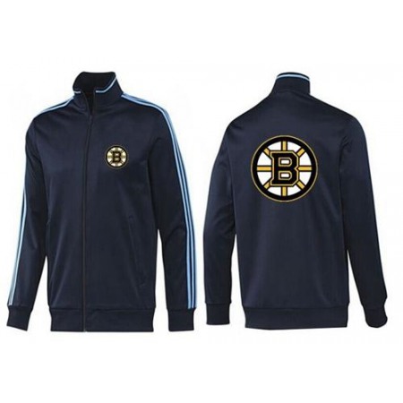 NHL Boston Bruins Zip Jackets Dark Blue-2