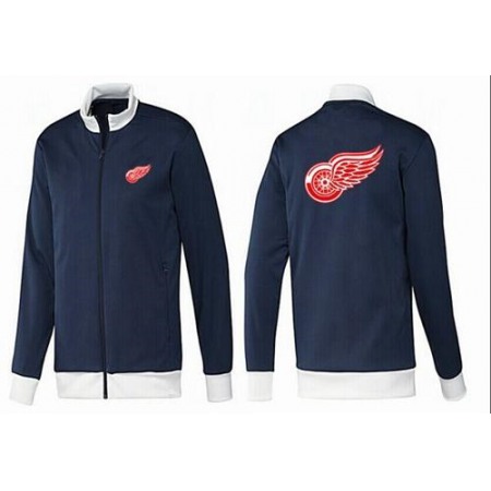 NHL Detroit Red Wings Zip Jackets Dark Blue