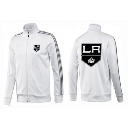 NHL Los Angeles Kings Zip Jackets White-2