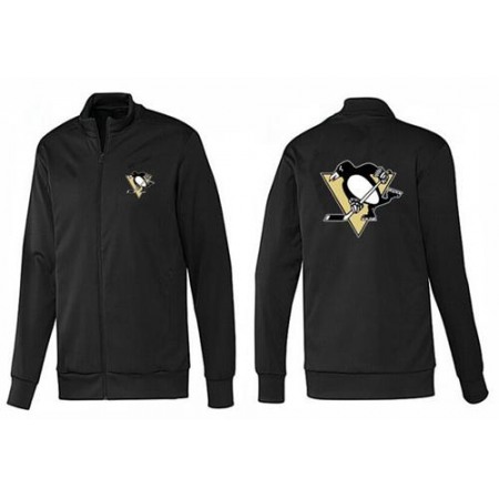 NHL Pittsburgh Penguins Zip Jackets Black-1