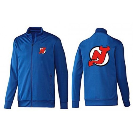 NHL New Jersey Devils Zip Jackets Blue-1