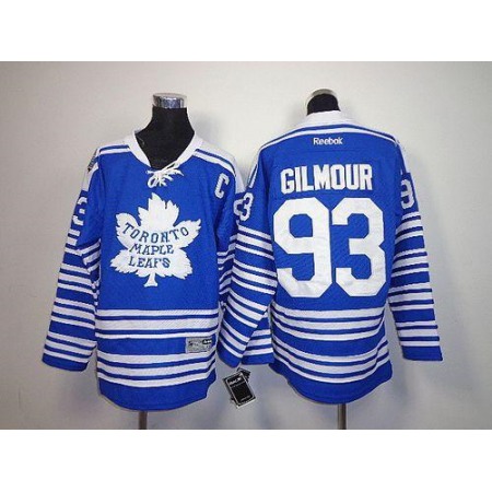Maple Leafs #93 Doug Gilmour Blue 2014 Winter Classic Stitched Youth NHL Jersey