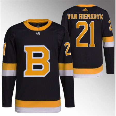 Men's Boston Bruins #21 James van Riemsdyk Black Home Breakaway Stitched Jersey