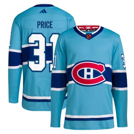 Men's Montreal Canadiens #31 Carey Price 2022-23 Reverse Retro Stitched Jersey