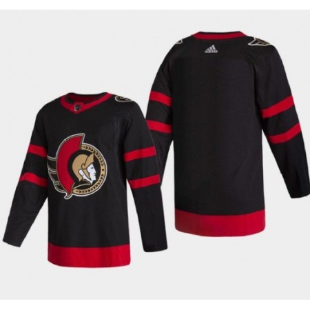 Men's Ottawa Senators Blank 2021 Black Stitched Home Jersey