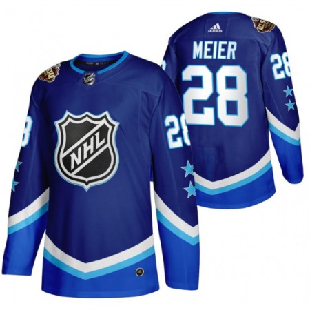 Men's San Jose Sharks #28 Timo Meier 2022 All-Star Blue Stitched Jersey