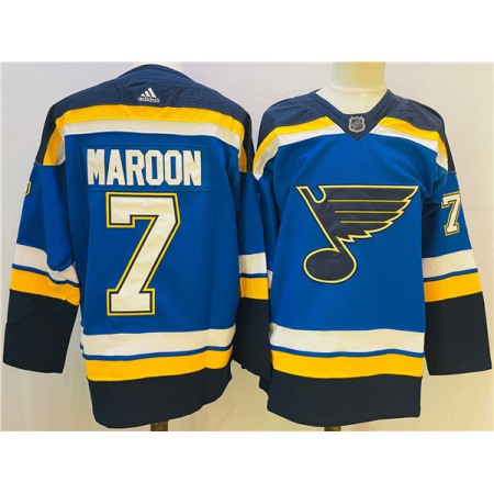 Men's St. Louis Blues #7 Patrick Maroon Blue Winter Classic Stitched Jersey