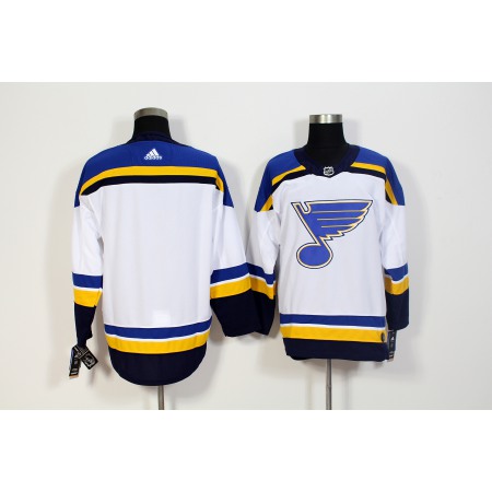 Men's St. Louis Blues White Stitched NHL Jersey