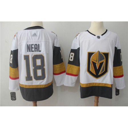 Men's Adidas Vegas Golden Knights #18 James Neal White Stitched NHL Jersey