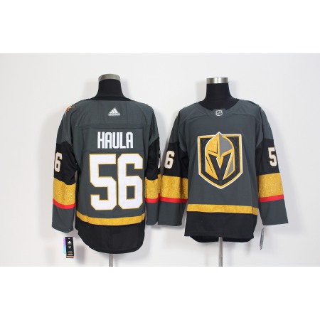 Men's Adidas Vegas Golden Knights #56 Erik Haula Grey Stitched NHL Jersey