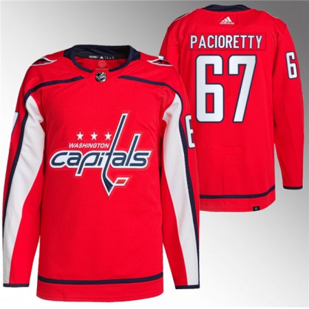 Men's Washington Capitals #67 Max Pacioretty Red Stitched Jersey