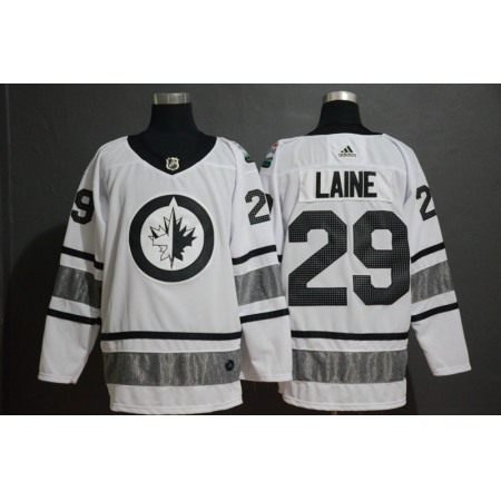 Men's Winnipeg Jets #29 Patrik Laine White 2019 NHL All-Star Game Jersey