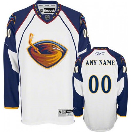 Thrashers Personalized Authentic White NHL Jersey (S-3XL)