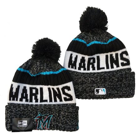 Miami Marlins Beanies Knit Hat