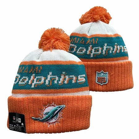 Miami Dolphins Beanies Knit Hat