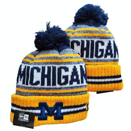 Michigan Wolverines Beanies Knit Hat