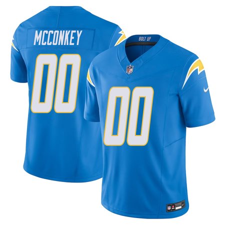 Men's Los Angeles Chargers Ladd McConkey Nike Powder Blue 2024 NFL Draft Player F.U.S.E. Vapor Untouchable Limited Stitched Football Jersey