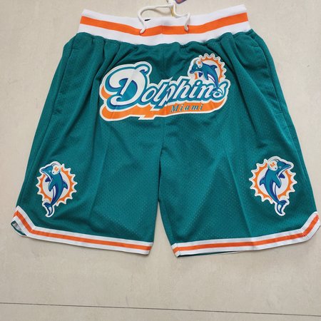 Miami Dolphins Green Shorts