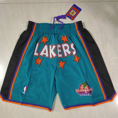 Los Angeles Lakers Green Shorts