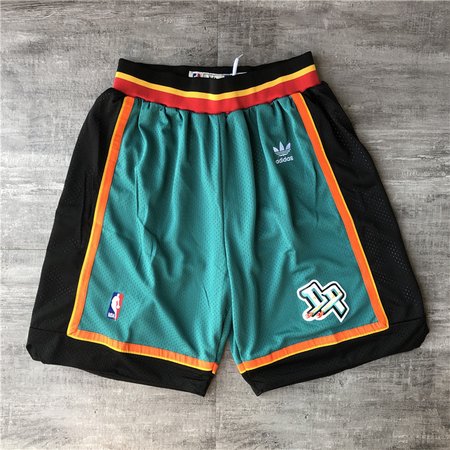 Detroit Pistons Green Shorts