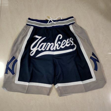 New York Yankees Blue Shorts