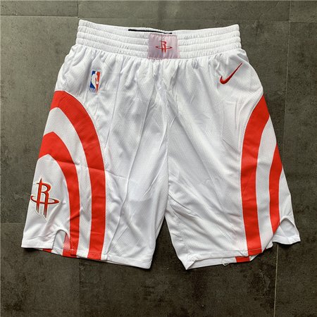 Houston Rockets White Shorts