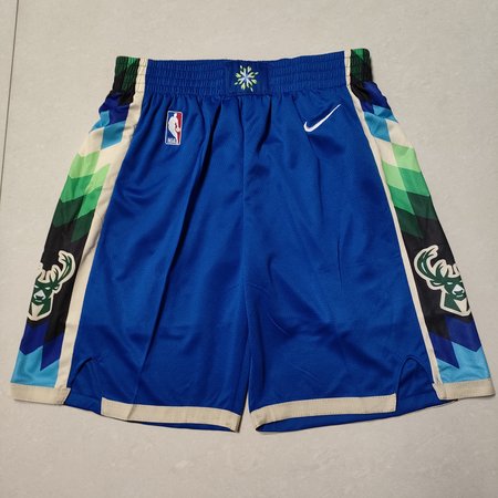 Milwaukee Bucks Blue Shorts