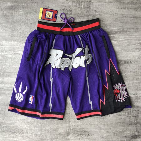 Toronto Raptors Purple Shorts