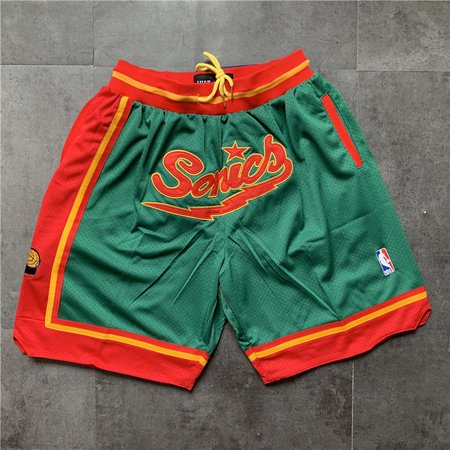 Seattle SuperSonics Green Shorts