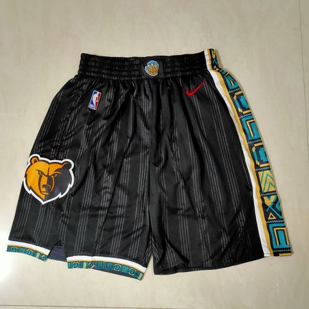 Memphis Grizzlies Black Shorts