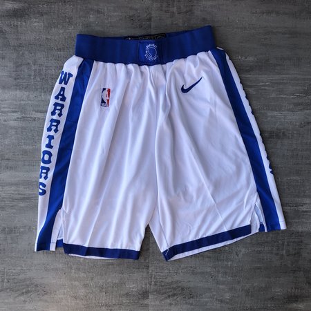 Golden State Warriors White Shorts